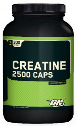 Креатин в капсулах Optimum nutrition creatine 2500 caps