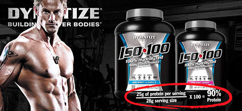 ISO-100 от Dymatize – отличный вариант для набора сухой мышечной массы