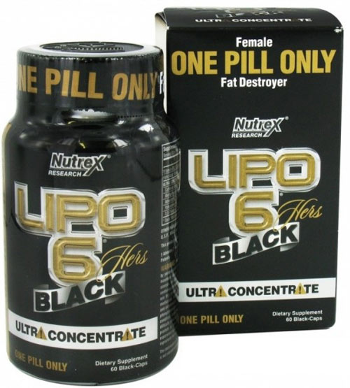 Состав и дозировка жиросжигателя Lipo 6х Black от Nutrition