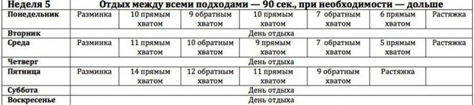 Пятая неделя и становится уже непросто, но желание и стремление решают все.